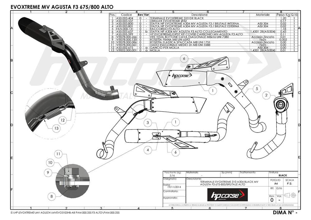 MV AGUSTA - F3 675/800 2012-2020