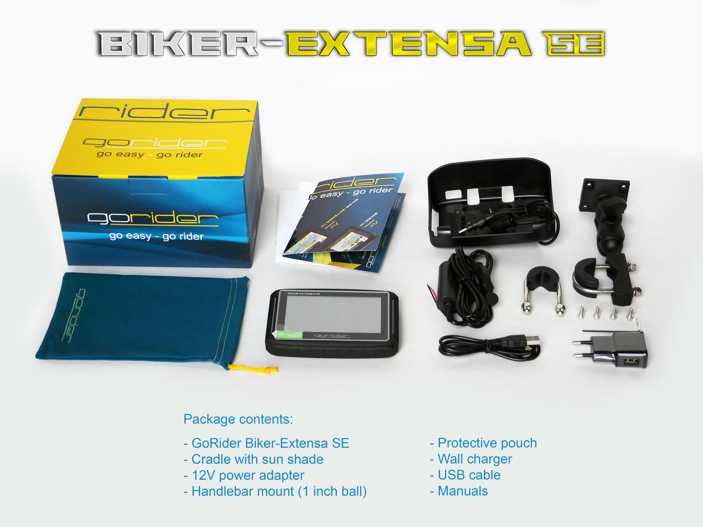 GoRider Biker-Extensa 4.3" SE Biker Navi