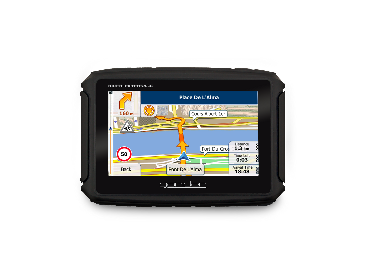 GoRider Biker-Extensa 4.3" SE Biker Navi